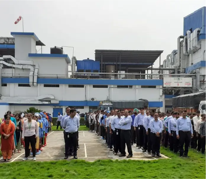 Industrial emergency mock drill execution